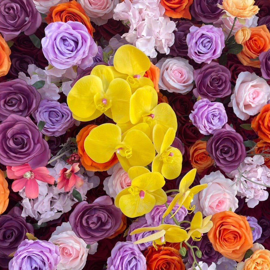 5D 'Layla' Luxury Flower Wall - Cloth Backed