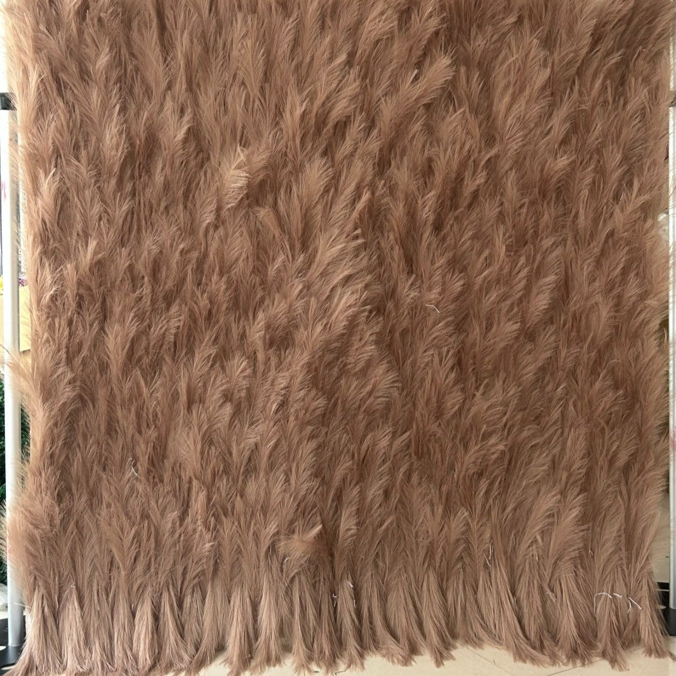 Luxury 5D 'Dusk' Faux Pampas Wall - Cloth Backed