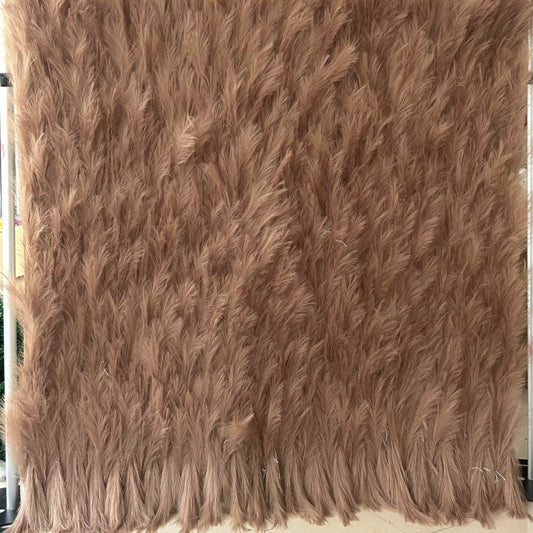 Luxury 5D 'Dusk' Faux Pampas Wall - Cloth Backed