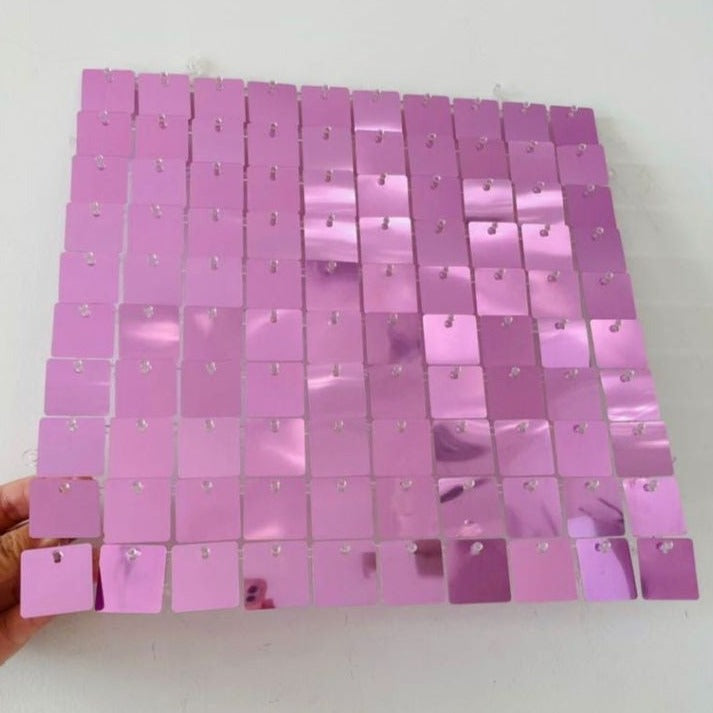 Rainbow Pride Shiny Sequin Wall