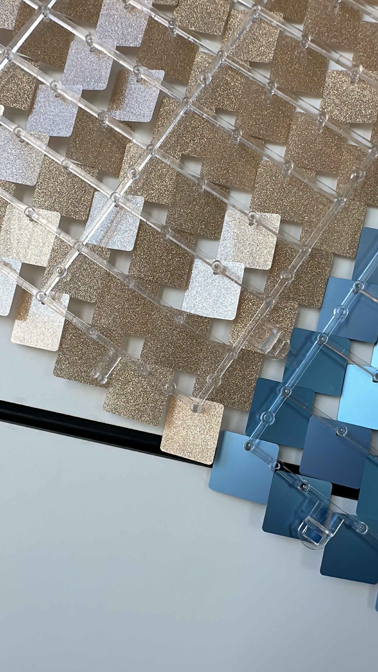 Racing Green Sequin Wall