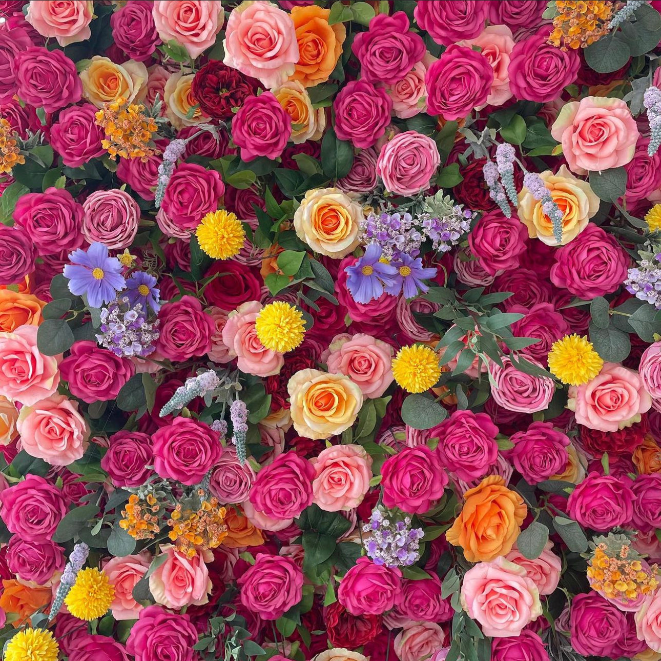 5D 'Camila' Luxury Flower Wall - Cloth Backed