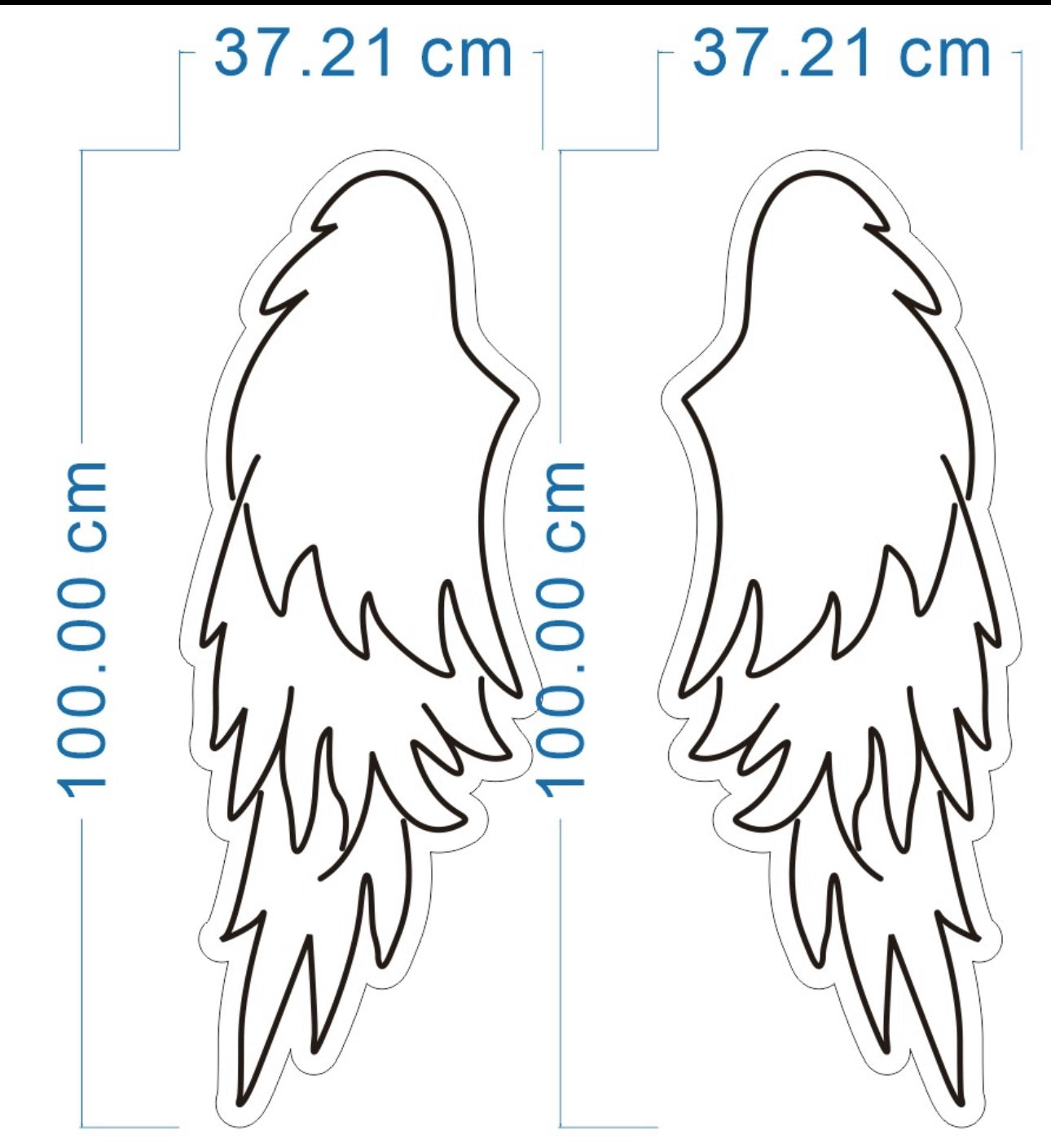 Angel Wings Neon Signs in Multiple Colours
