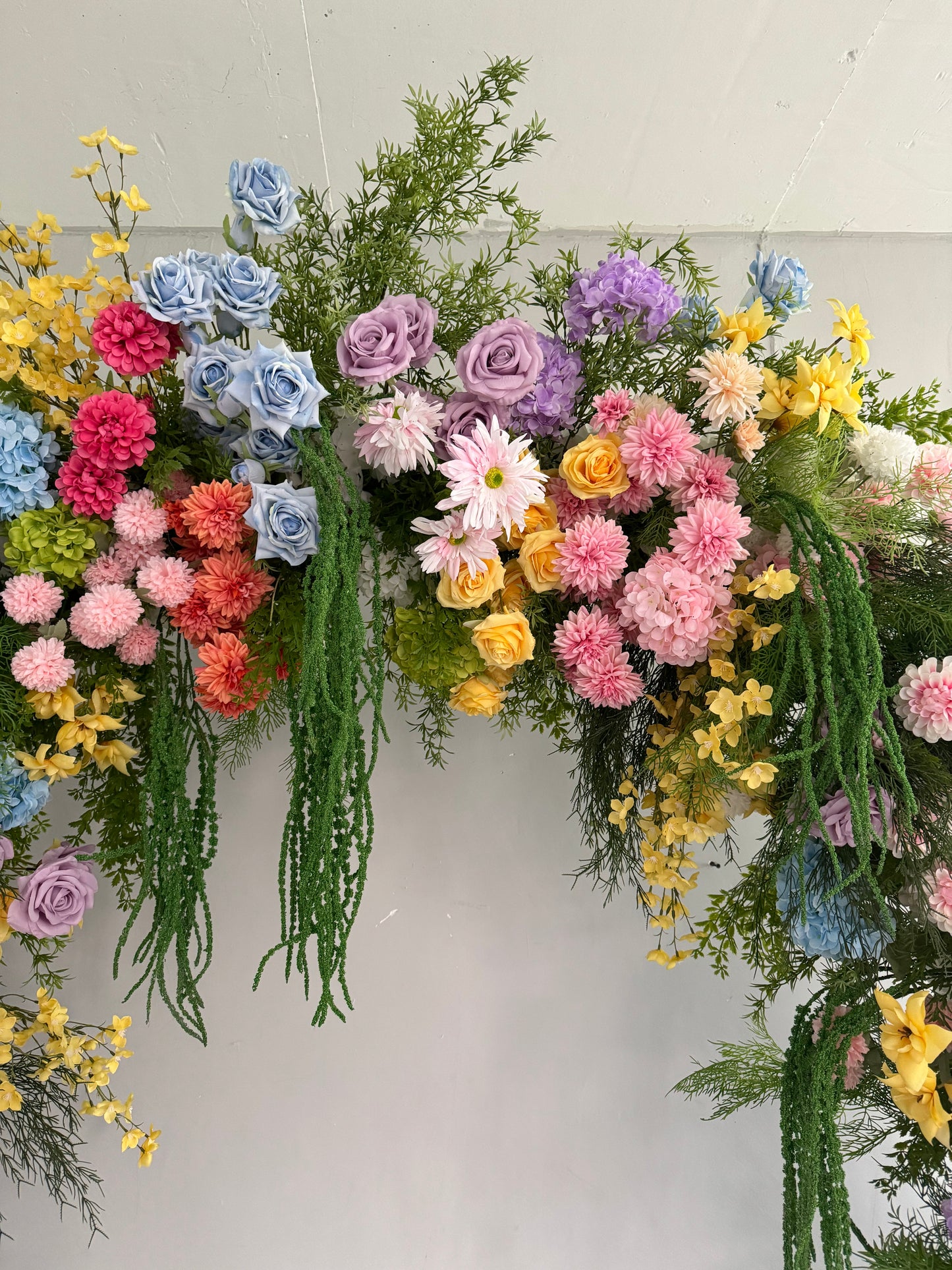 Rainbow Meadow Floral Arch - 2.4m