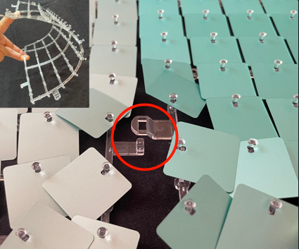 Spring Lime Shiny Sequin Wall - 49 Panels