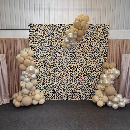 Leopard Print Sequin Wall