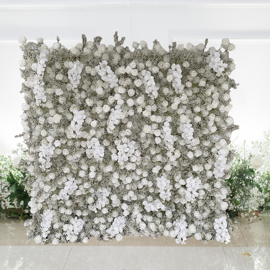 5D 'Hallie' Flower Wall  - Cloth Backed