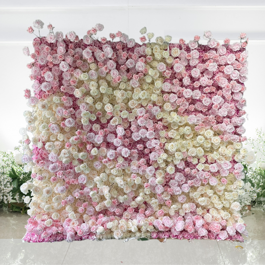 Luxury 5D 'Lily' Flower Wall  - Cloth Backed