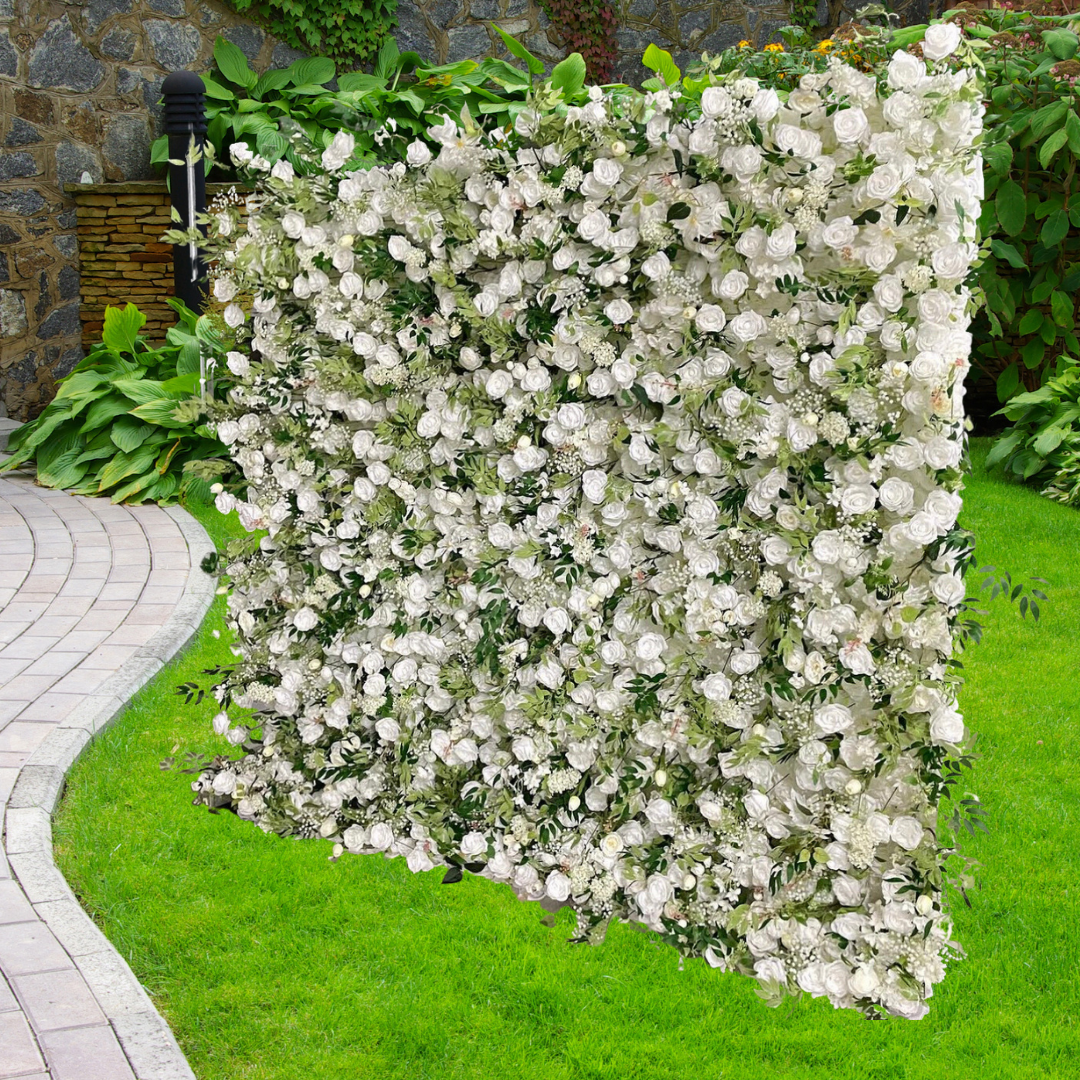 5D 'Mila' Luxury Flower Wall  - Cloth Backed