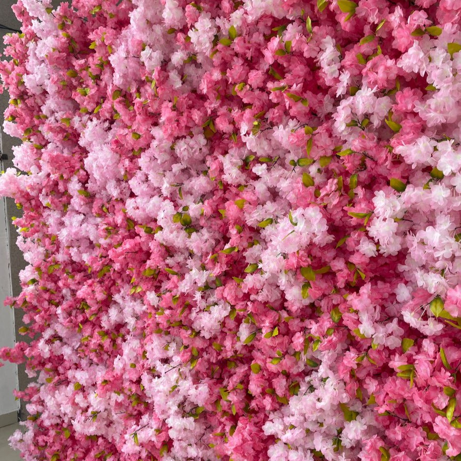 5D 'Cherry Blossom' Flower Wall  - Cloth Backed