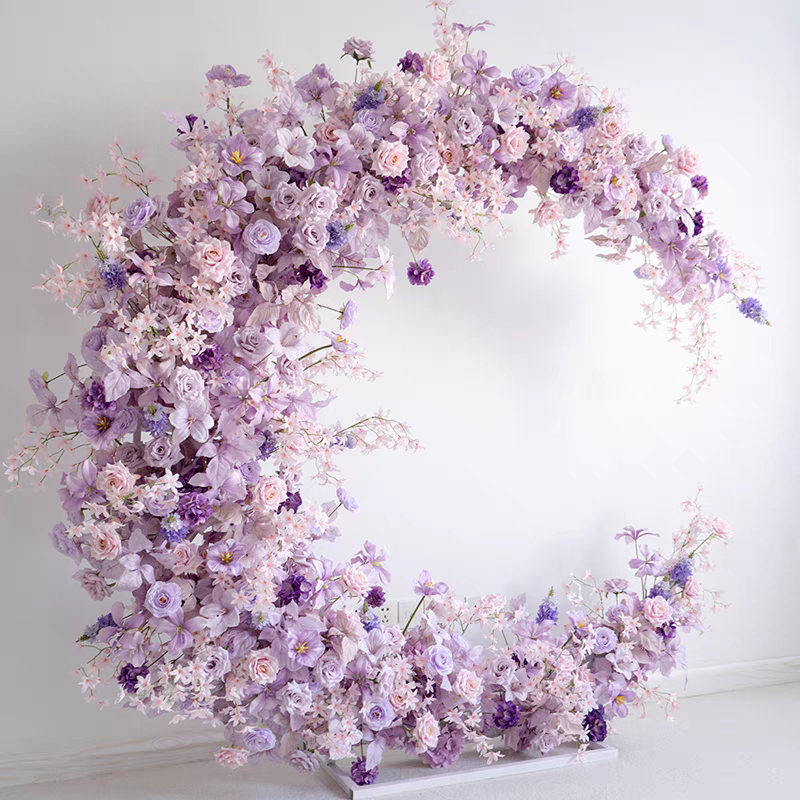 Lavender Moon Gate Arch Backdrop - 2.1m