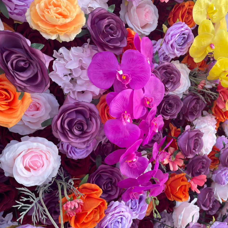 5D 'Layla' Luxury Flower Wall  - Cloth Backed