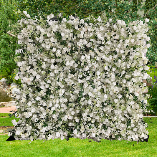 5D 'Mila' Luxury Flower Wall  - Cloth Backed