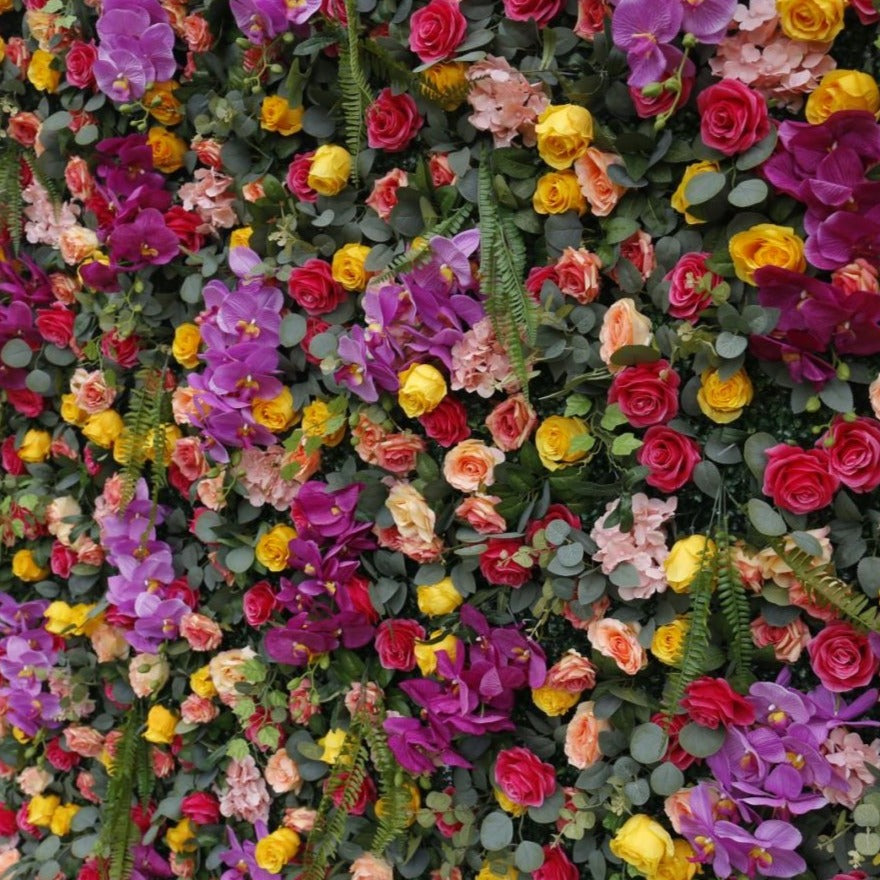 5D Tropical Luxury Flower Wall - Cloth Backed