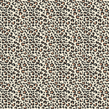 Leopard Print Sequin Wall