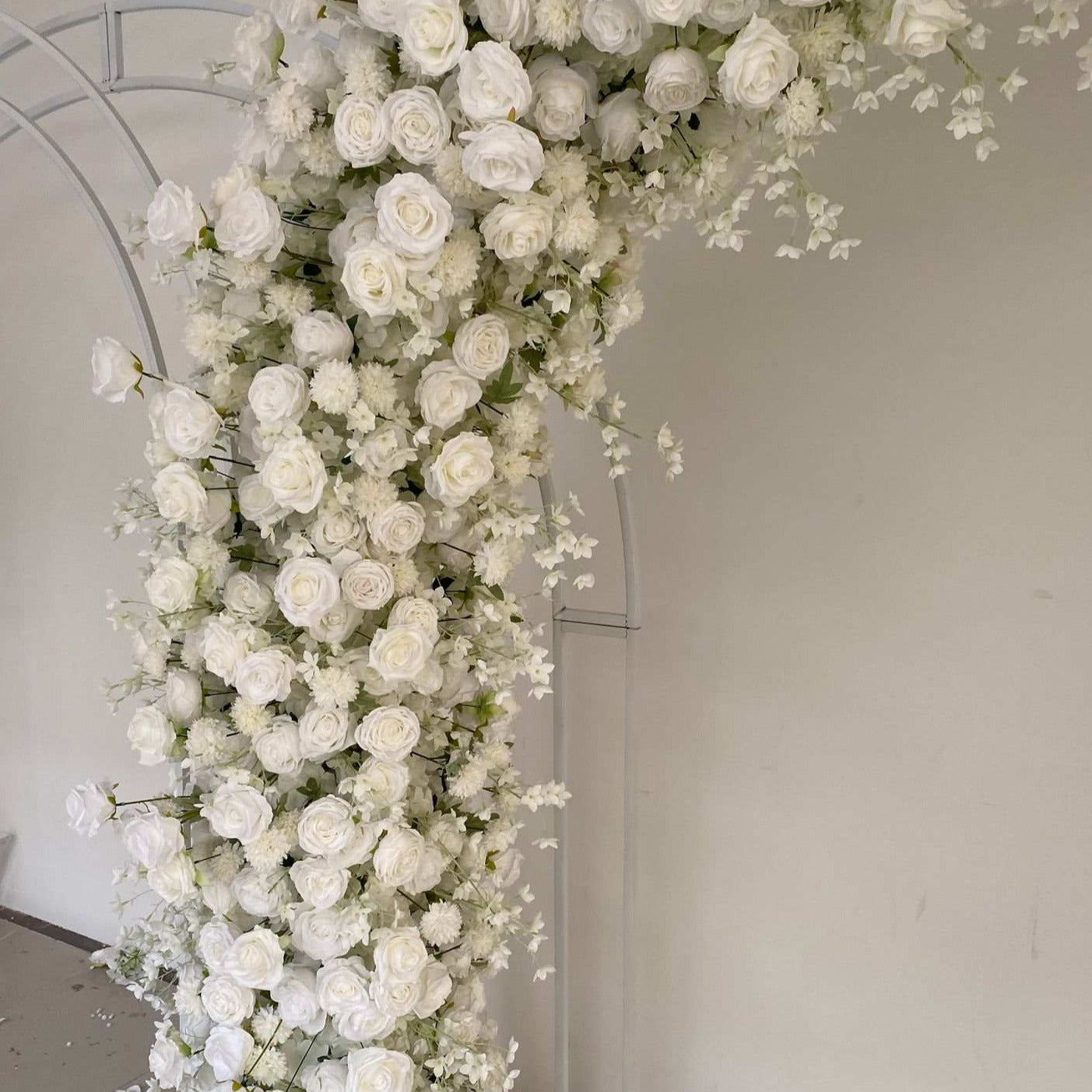 White Jasmine Floral Luxury Arch - 2.4m