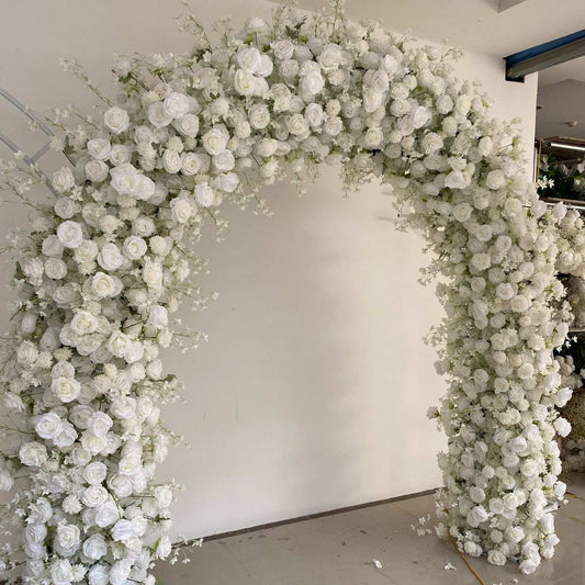 White Jasmine Floral Luxury Arch - 2.4m