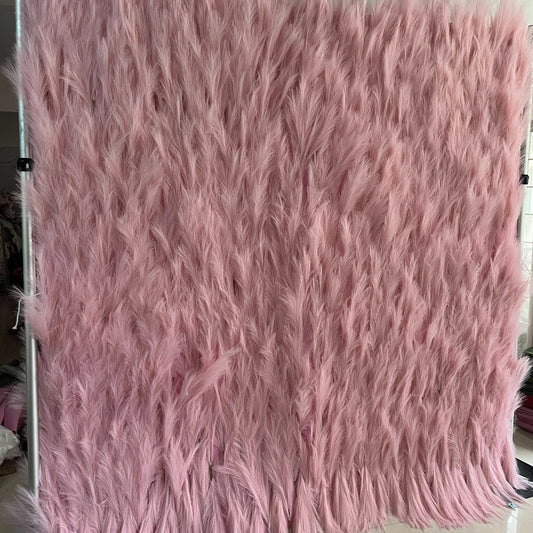 Luxury 5D 'Blush' Faux Pampas Wall - Cloth Backed