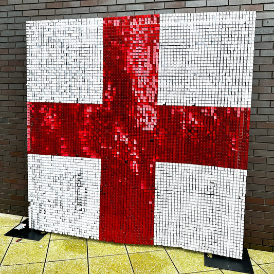 England Sequin Wall