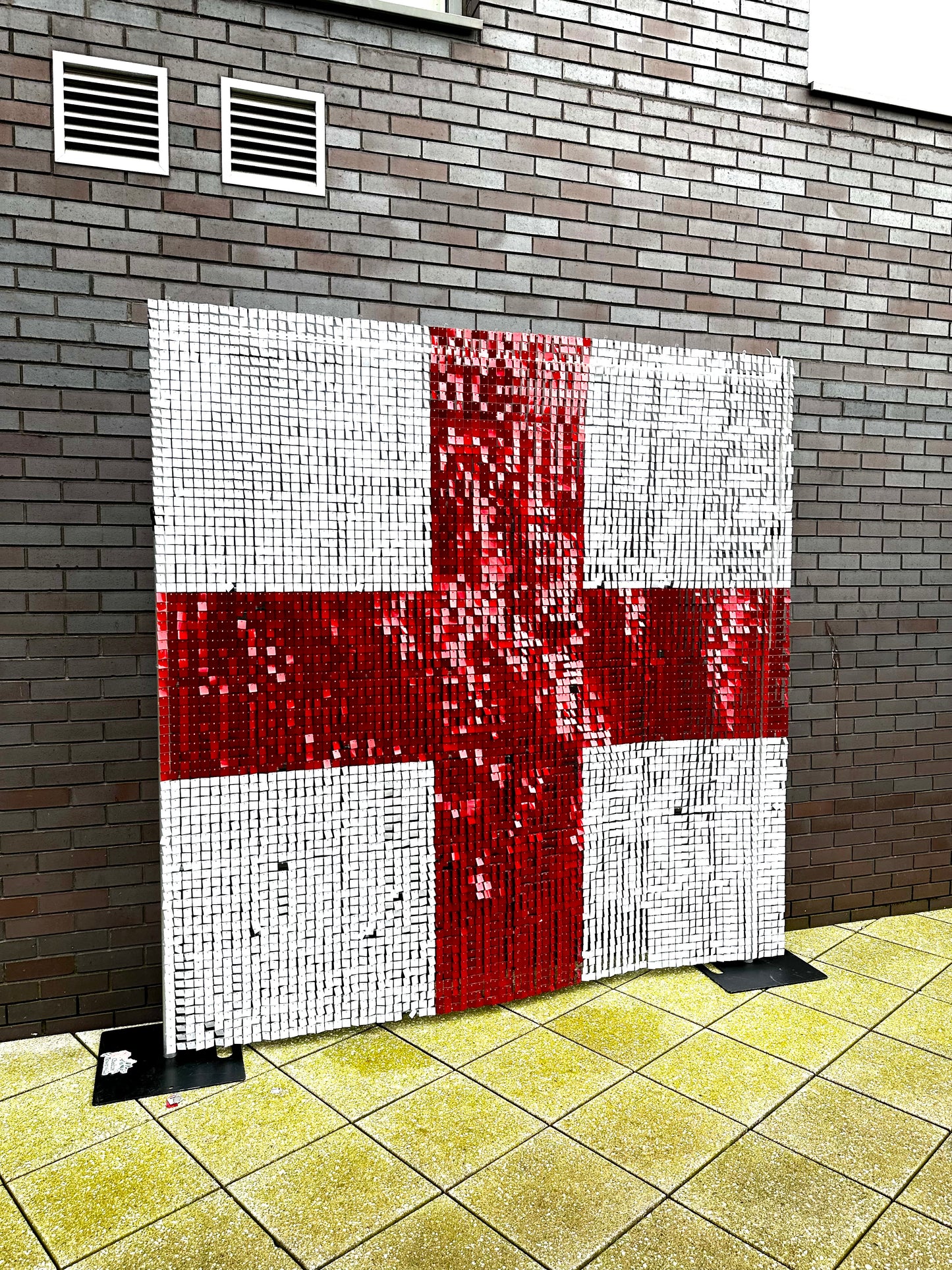 England Sequin Wall