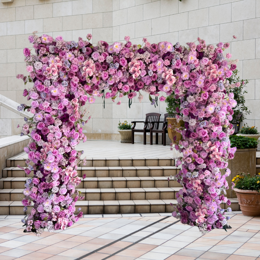 Luxe Blush Luxury Floral Arch - 2.4m