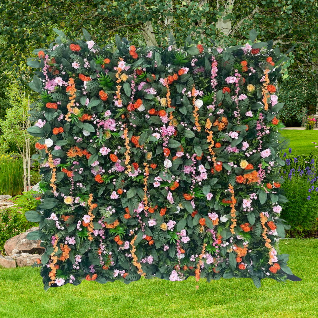 5D  'Delilah' Flower Wall  - Cloth Backed