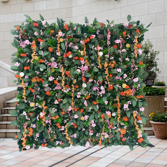 5D  'Delilah' Flower Wall  - Cloth Backed