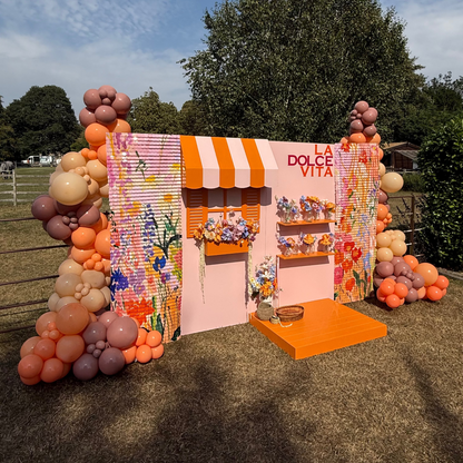 Dolce Vita Floral Print Mini Sequin Wall