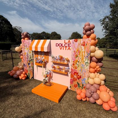 Dolce Vita Floral Print Mini Sequin Wall