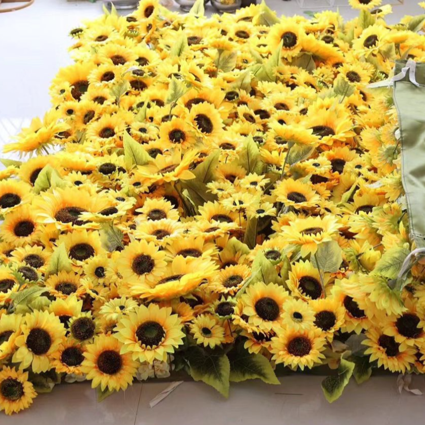 5D Sunflower Luxury Flower Wall - Cloth Backed