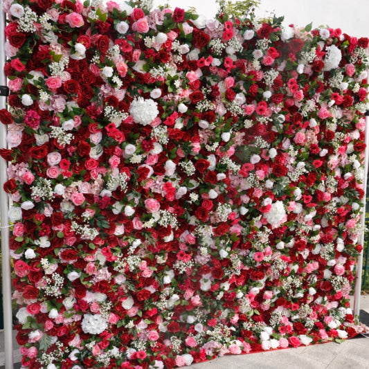 5D Blush Greenery Deluxe Flower Wall - Cloth Backed