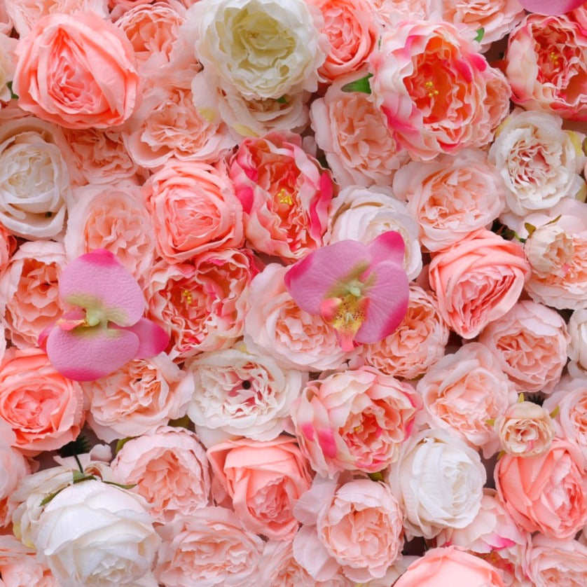 Blush Pink Premium Flower Wall - Cloth Backed