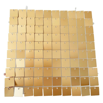 Matte Gold Sequin Wall - In Stock
