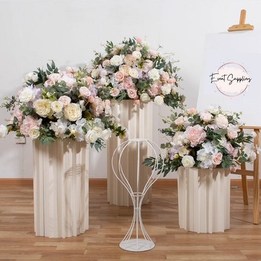 Mixed Rose Floral & Foliage Centrepiece