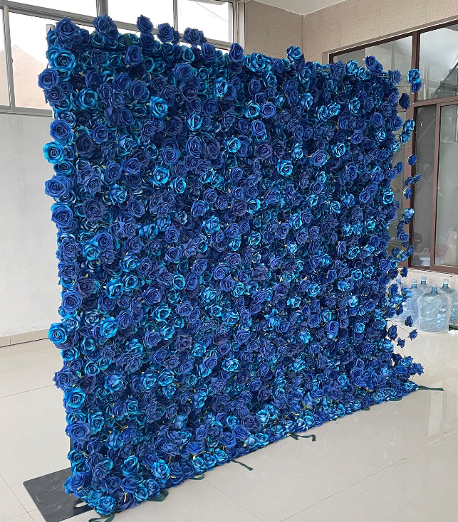 Luxury 5D 'Willow' Flower Wall  - Cloth Backed