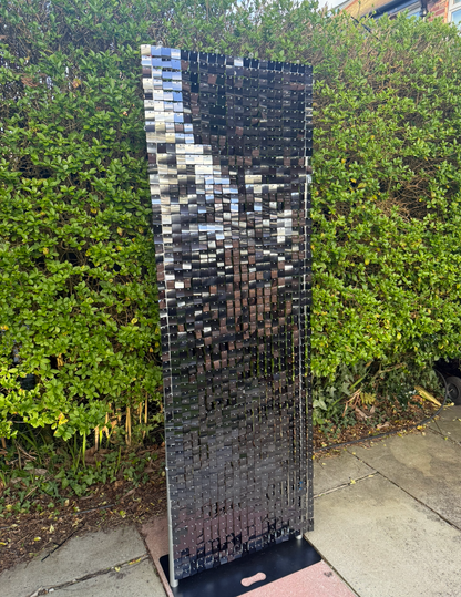Gunemetal Sequin Wall - 49 Panels