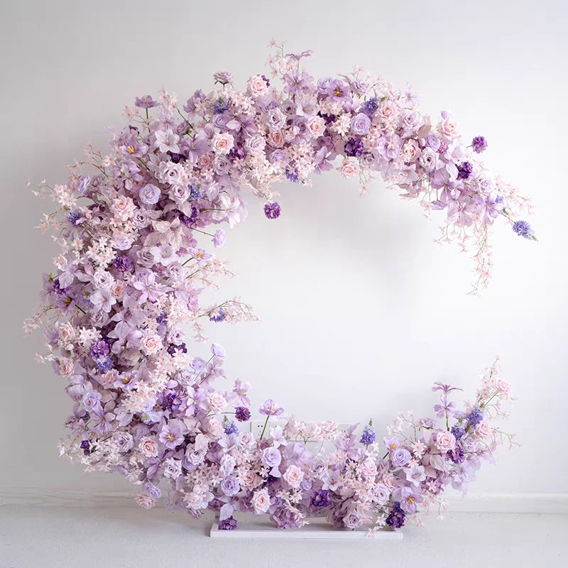Lavender Moon Gate Arch Backdrop - 2.1m