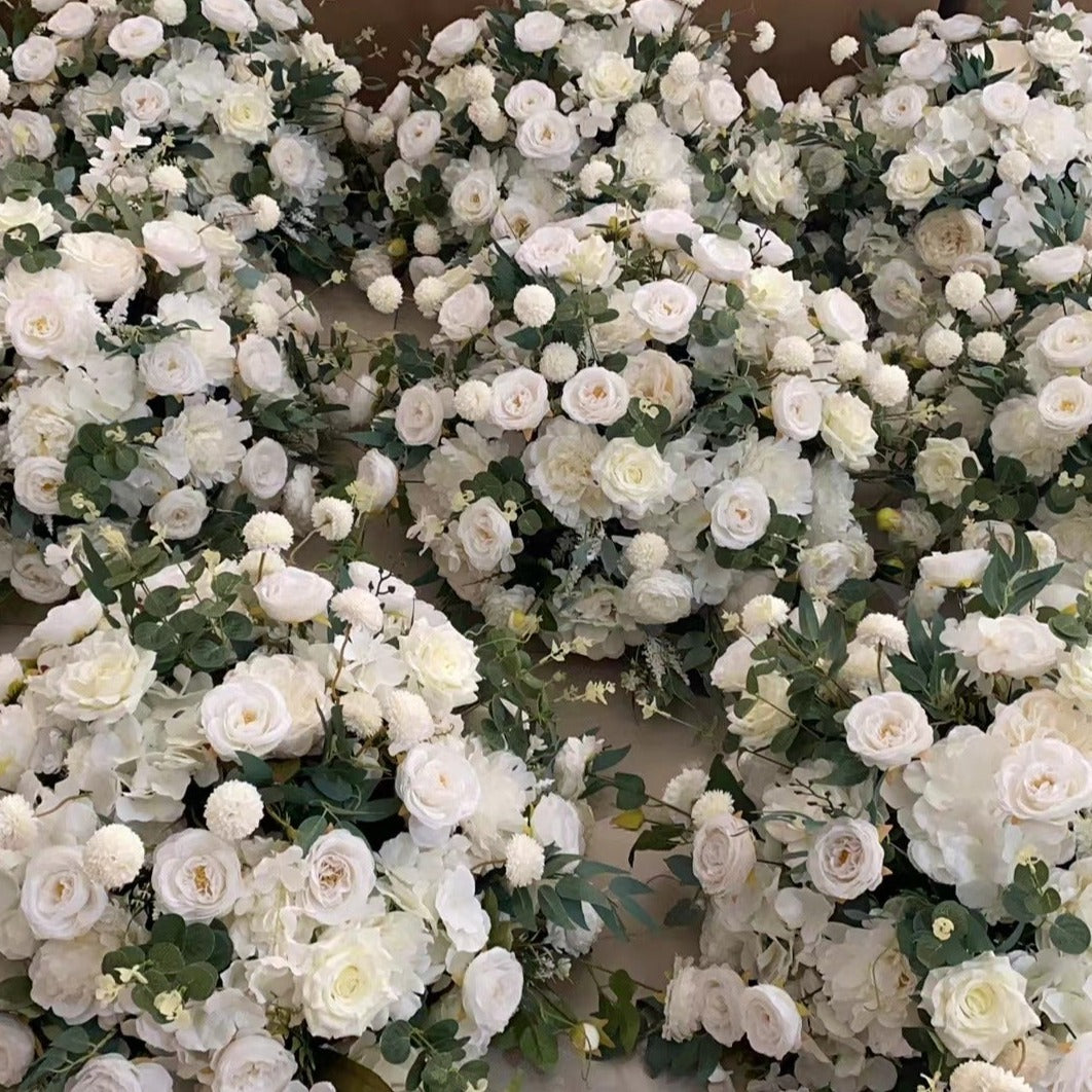 White Rose Floral & Foliage Centrepiece