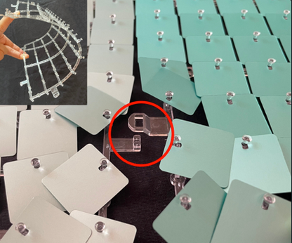 Black Shiny Sequin Wall